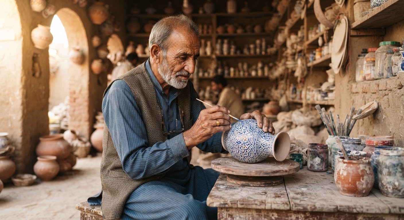 The Last Kashigars: Preserving Multan's Blue Flame