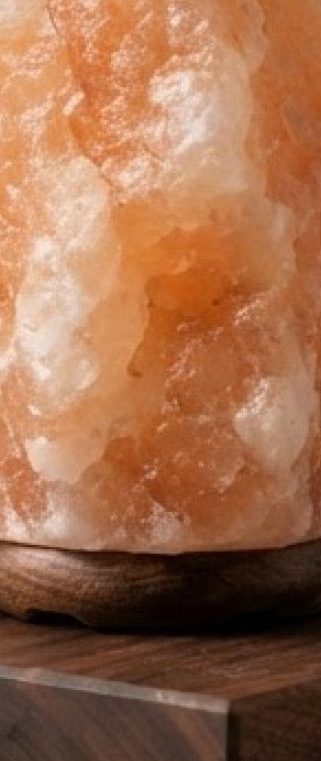 Khewra Salt Lamp — Natural — detail view